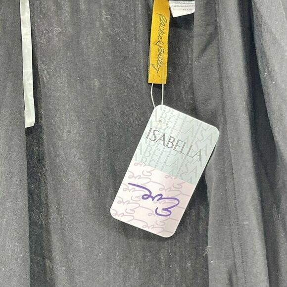 Rachel Pally Top Bolero Jacket Cardigan Black Stretch Jersey Knit One Size NEW - Picture 4 of 5